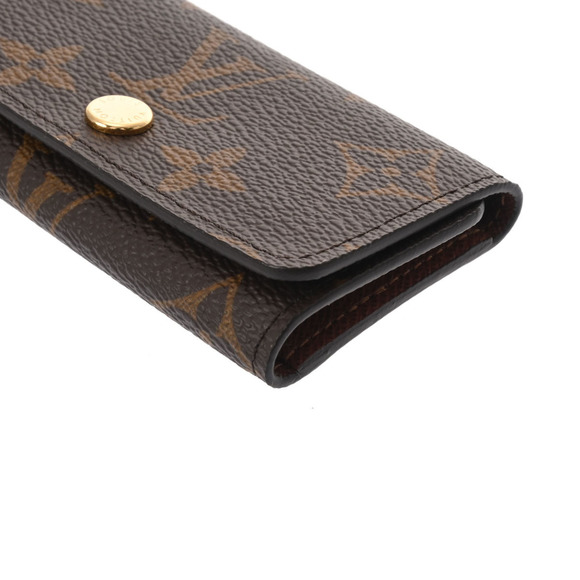 Louis Vuitton Monogram case Multicle Brown Canvas Key - Picture 5 of 12